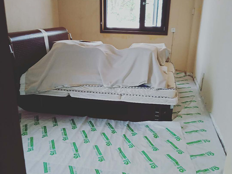 周口床頭背景墻裝修哪家公司好，床頭背